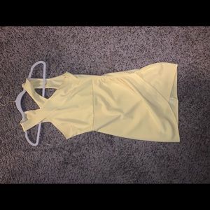 Yellow dress from E Leigh’s